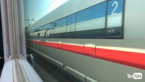 鉄道 海外 YouTube 新幹線 高速鉄道 ICE ドイツ 並走