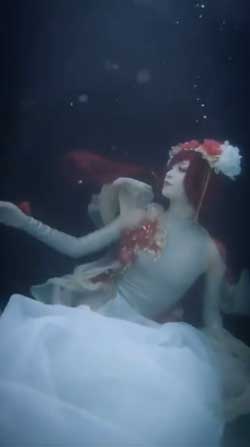 人魚 尻尾 泳ぐ シーラカンス 関西人魚会 マーメイド ステキ 美しい