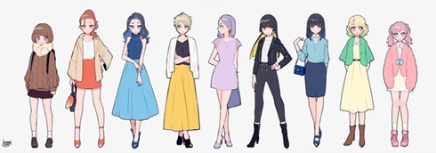 マック モス イラスト Suica