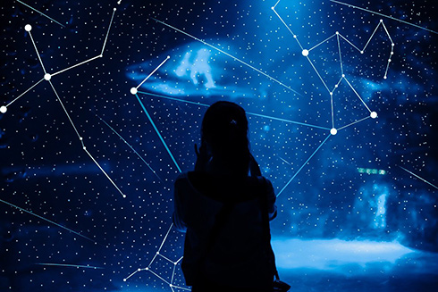 「発想がすごい」「きれいすぎて感動」　星空と星座が観察できる水族館がロマンチック