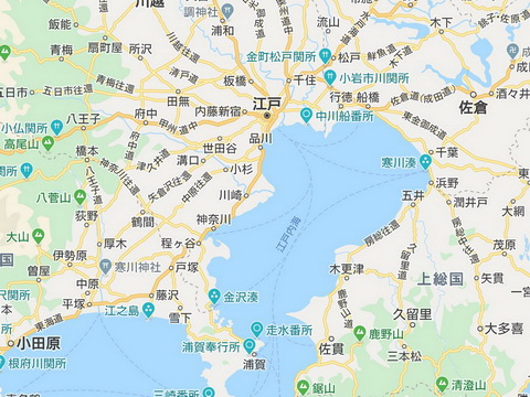 江戸の地図