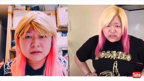 やしろ優 世志琥 コラボ YouTube 料理 お菓子作り そっくり TikTok 女子プロレスラー