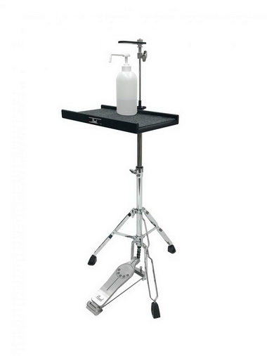 ドラムセットアレンジ消毒液スタンド