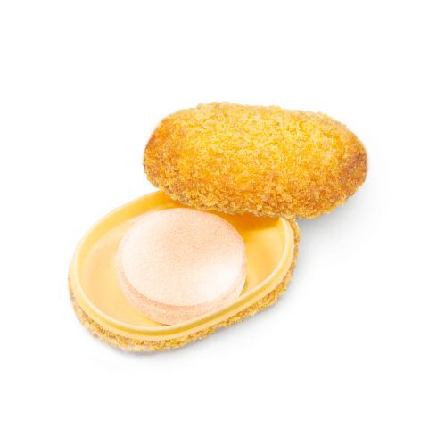 コロッケ型の固形入浴剤ケース