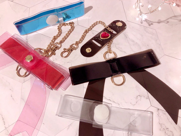 リボンミルフィーユバッグチャーム