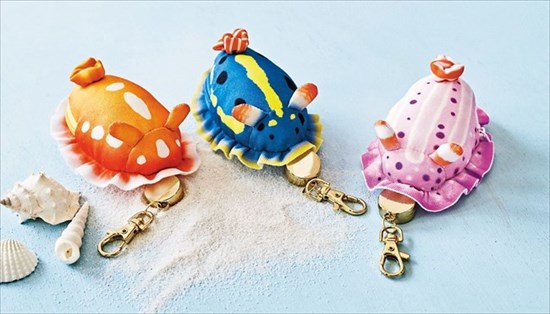ウミウシのキーポーチ