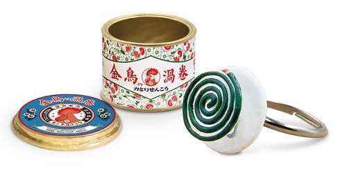 蚊取り線香を再現したペアリング　精巧なミニチュアのようにかわいいカプセルトイが登場