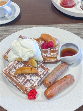 トッポリーノ・テラスの朝食