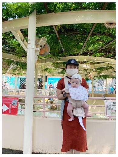 キンタロー。 ちびキン お散歩デビュー 動物園 新型コロナ