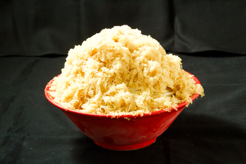 かき氷冷やし味噌ラーメン