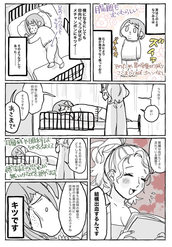 ネフローゼ症候群 実録漫画 tunral なつみろ 治療 腎生検