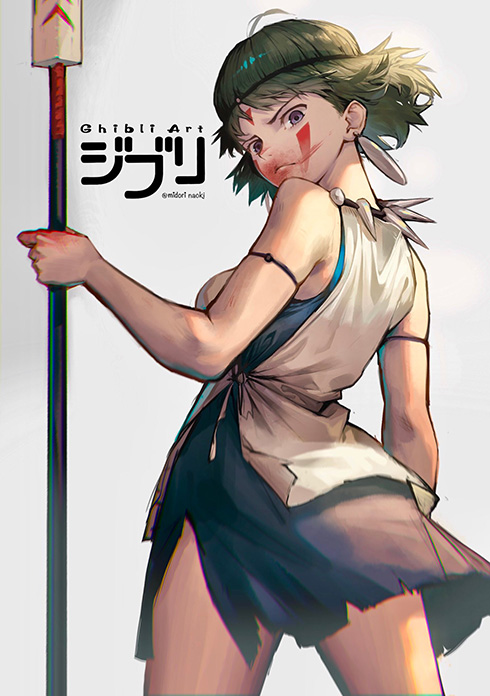 ジブリの名シーンを自分流にリメイク　イラストレーターの間で流行中の「#ghibliredraw」が個性的で楽しい