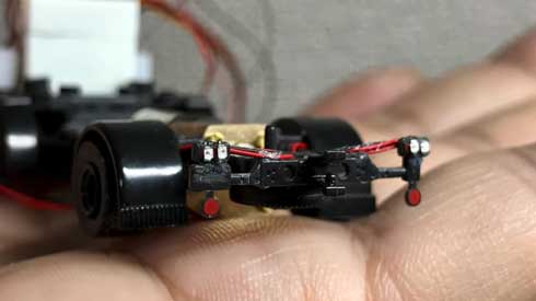 ハンドメイド 小型 ラジコン 1/87 サイズ RC化 模型