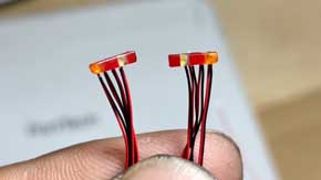 ハンドメイド 小型 ラジコン 1/87 サイズ RC化 模型