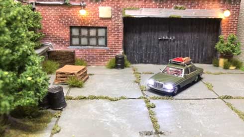 ハンドメイド 小型 ラジコン 1/87 サイズ RC化 模型