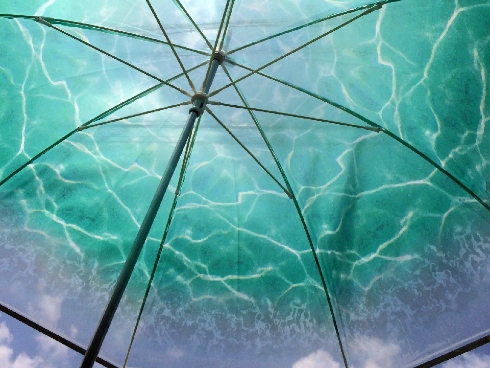 HAPPY CLEAR UMBRELLA