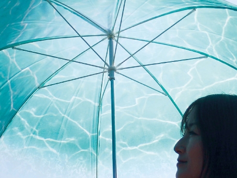 HAPPY CLEAR UMBRELLA