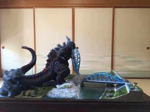 ジオラマ ゴジラ