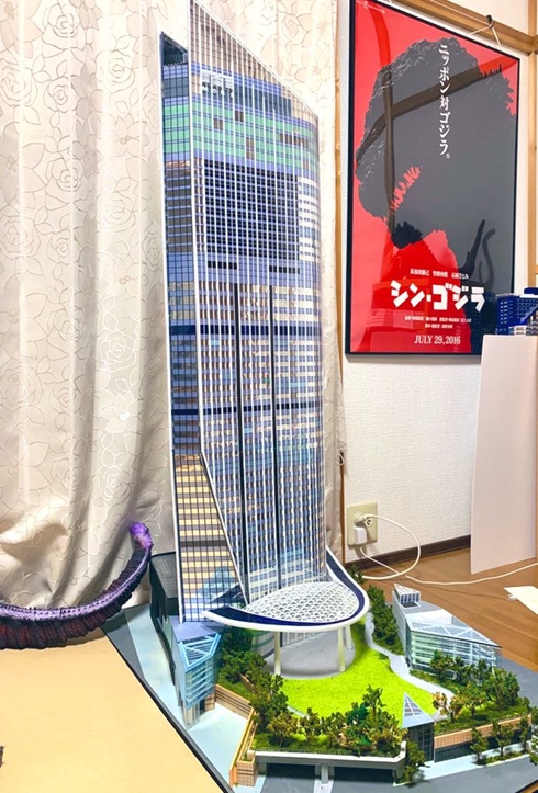ジオラマ ゴジラ