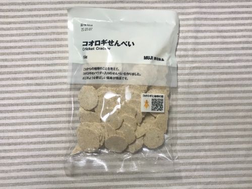 コオロギせんべい