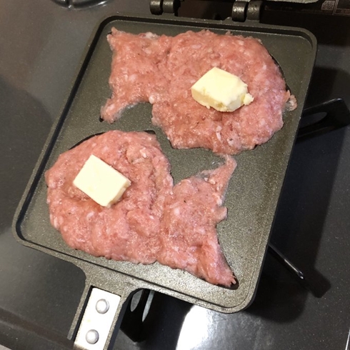 たい焼き ハンバーグ