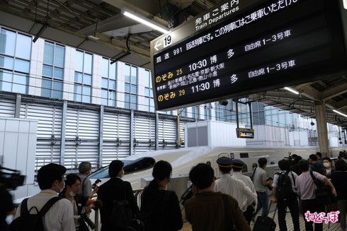 N700S量産車 報道公開