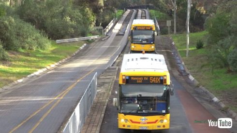 鉄道 バス ガイドウェイバス 名古屋 ゆとりーとライン YouTube オーストラリア オーバーン