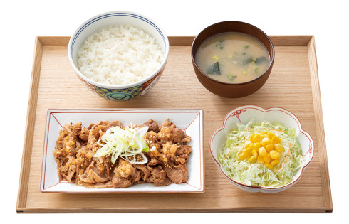 ねぎ塩牛カルビ定食