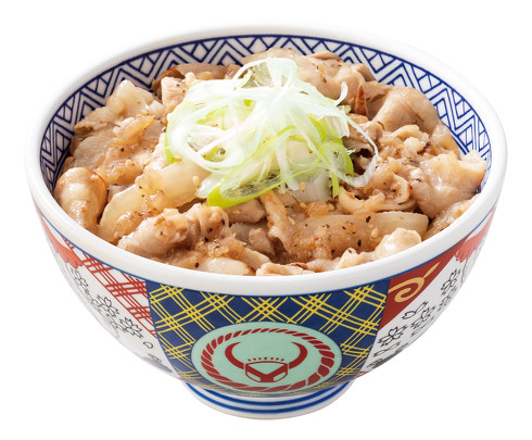 ねぎ塩豚丼