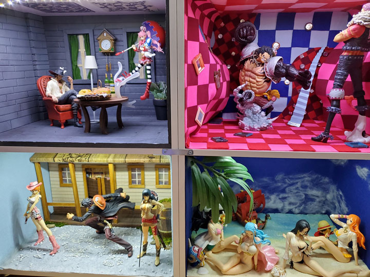 「親がオタクで恥ずかしくない？」「これなら自慢の領域」　子どもが誇る父の『ONE PIECE』ジオラマにグッとくる