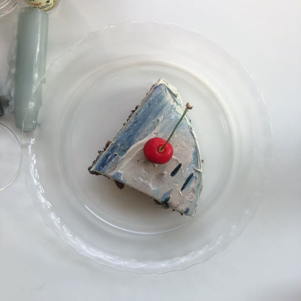 クロード・モネ 印象・日の出 ケーキ