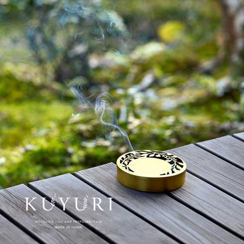 蚊遣 蚊取り線香 錺金具 職人 京都 KUYURI
