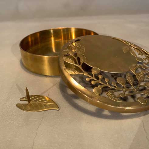 蚊遣 蚊取り線香 錺金具 職人 京都 KUYURI