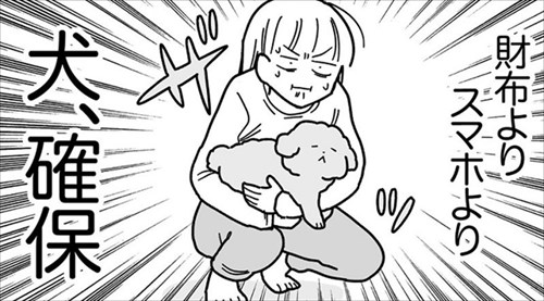 地震と私とイッヌ