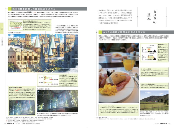 建築知識 7月号 CGイラストの描き方 CAPCOM