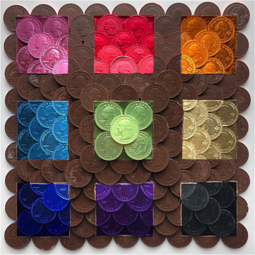 幾何学模様のアート