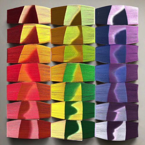 幾何学模様のアート