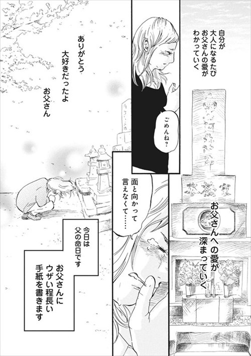 創作漫画・手紙