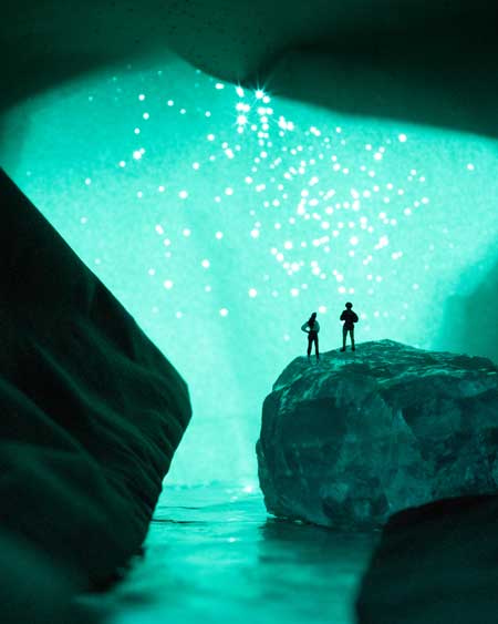 Erin Sullivan 家具 食べ物 野菜 自然に見立てる ミニチュア写真 ErinsGreatIndoors Instagram