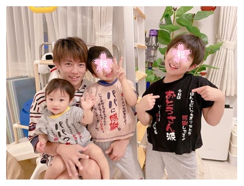 辻希美 杉浦太陽 父の日 子ども プレゼント