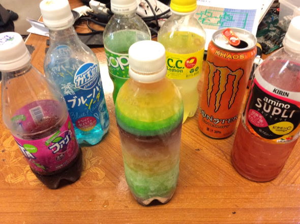 ゲーミングドリンク タマゴさん ドリンクバー 混ぜる 冷凍