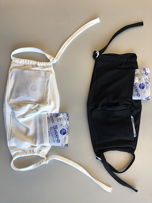 これは間違いなく冷える……　アルペンが保冷剤で口周りを冷やすマスクと薄い生地でひんやり涼しい冷感マスクを発売