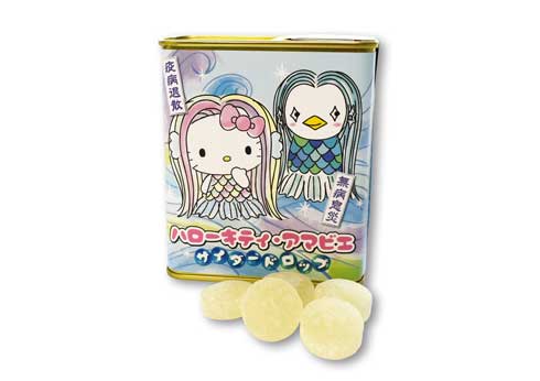 アマビエ ハローキティ 妖怪 コラボ 終息祈願 グッズ