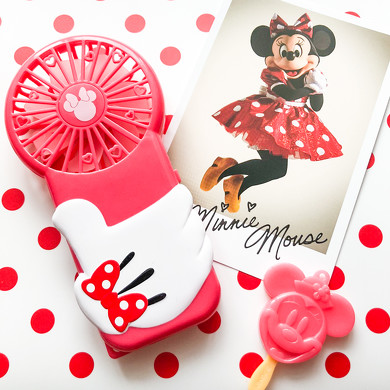 実物レビュー】「ゼクシィ」8月号のふろくは「ミニーハンディー扇風機