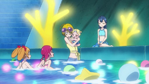 ヒーリングっど プリキュア 水着 アニメ