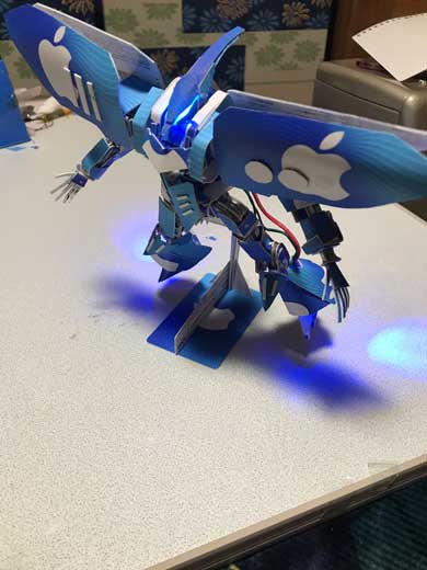 プリペイドカード νガンダム 可動 磁石 手作り 模型 フィギュア