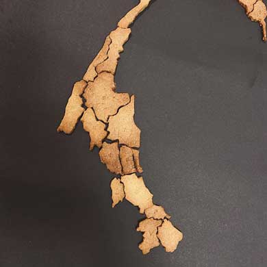 タイ77県 クッキー 型抜きなし 型紙 手作り