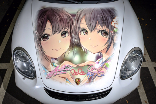 痛車 アイドルマスター シンデレラガールズ 乙倉悠貴 中島由貴