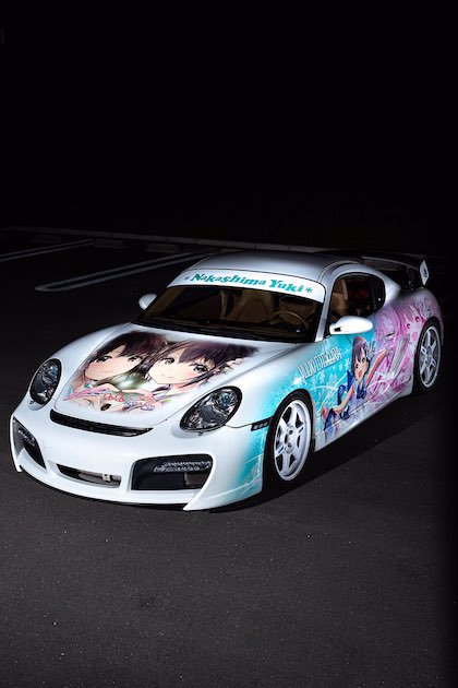 痛車 アイドルマスター シンデレラガールズ 乙倉悠貴 中島由貴