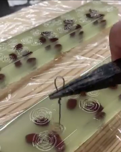 和菓子 寒天 涼しい